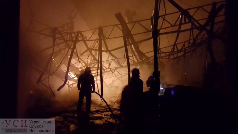 Пожар на скандальном заводе под Одессой унес жизнь человека (фото) «фото»