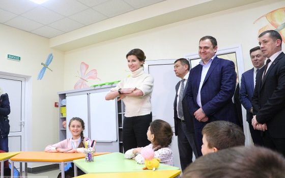 Первая леди Украины посетила в Маяках инновационную школу и амбулаторию «фото»