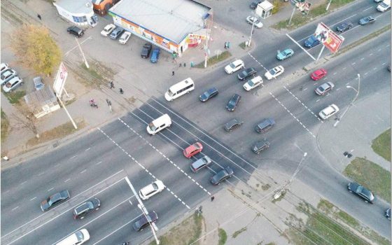 Перекресток проспекта Небесной Сотни и Школьного аэродрома планируют отремонтировать за 8 миллионов гривен (фото) «фото»