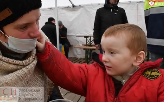 В Одессе волонтеры спасли от холода трехлетнего мальчика «фото»