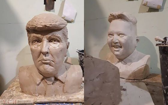 В Одессе появятся памятники Ким Чен Ыну и Трампу «фото»