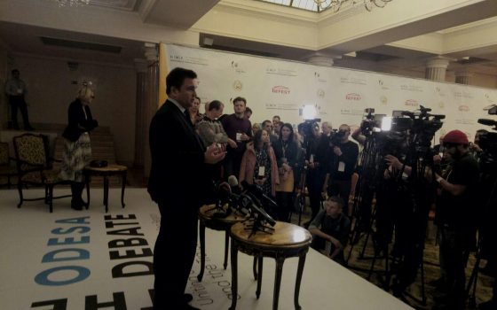 Глава МИД Украины Павел Климкин в Одессе: нужно построить военные базы вдоль Черного и Азовского морей «фото»