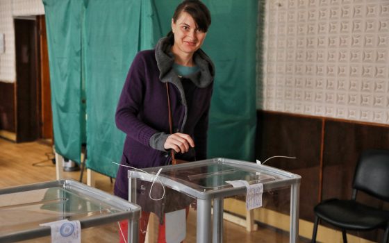 Как голосуют в одесских роддомах будущие мамы: охрана, врачи и отсутствие очередей (фото) «фото»