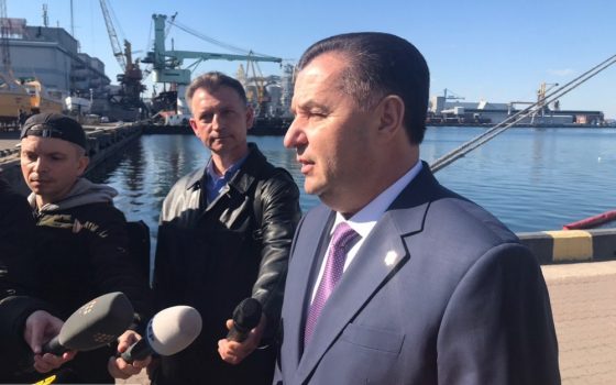 В Одессу приехал Министр обороны Полторак: моряки проведут учения с кораблями НАТО, а на днях в регионе запустят новые ракеты «фото»