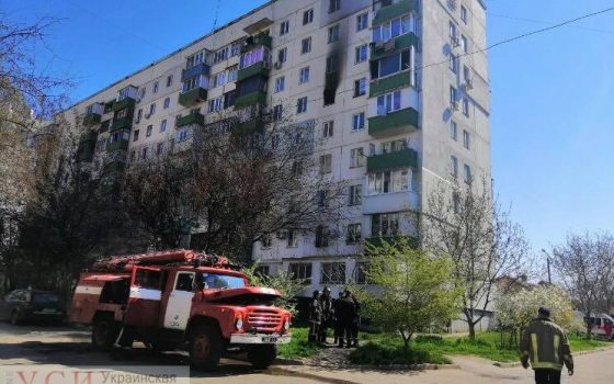 В Суворовской районе горела девятиэтажна (фото) «фото»