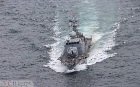 Британский корабль-разведчик и ракетный катер ВМСУ без ракет провели учения в акватории Черного моря (фото) «фото»