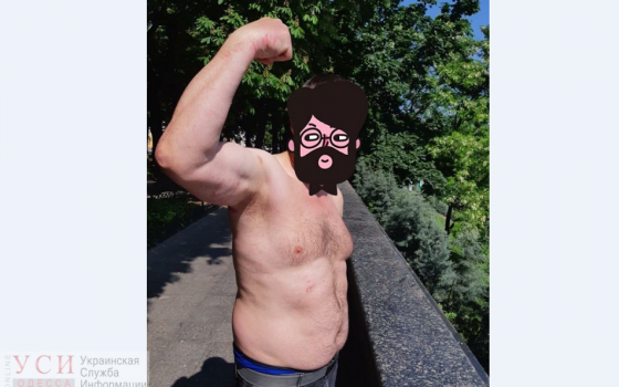 На Думской задержали полуголого и неадекватного экс-милиционера из Крыма (фото) «фото»