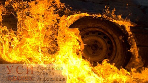 На Объездной дороге горит грузовик (видео) «фото»