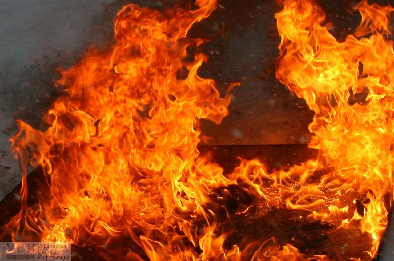 Пожар в Одесской области чуть не уничтожил жилой дом «фото»