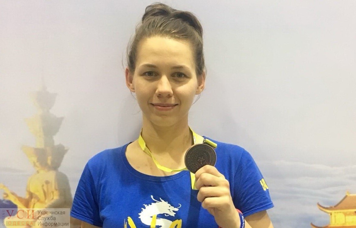 Одесситка взяла “бронзу” на чемпионате мира по ушу «фото»