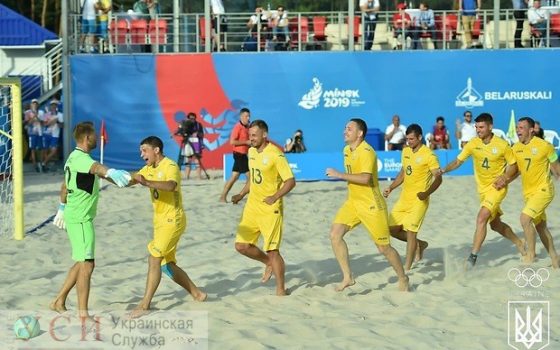 Уроженец Одесской области вывел украинскую сборную по пляжному футболу в полуфинал II Европейских игр «фото»