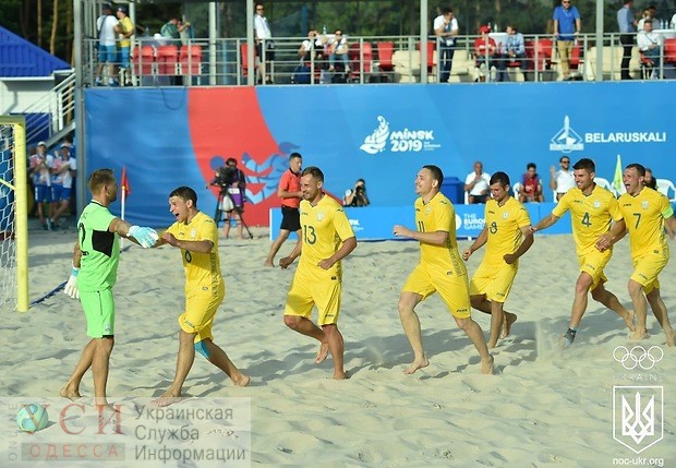 Уроженец Одесской области вывел украинскую сборную по пляжному футболу в полуфинал II Европейских игр «фото»