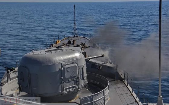 Фрегат “Гетман Сагайдачный” вышел в море и провел совместные учения с авиацией (фото) «фото»