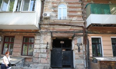 Место бедствия: старинный дом в самом центре Одессы на Пантелеймоновской (фото, видео) «фото»