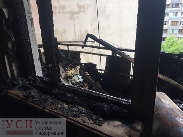 Пожар на проспекте Добровольского: в высотке горят балконы (фото, видео) ОБНОВЛЕНО «фото»