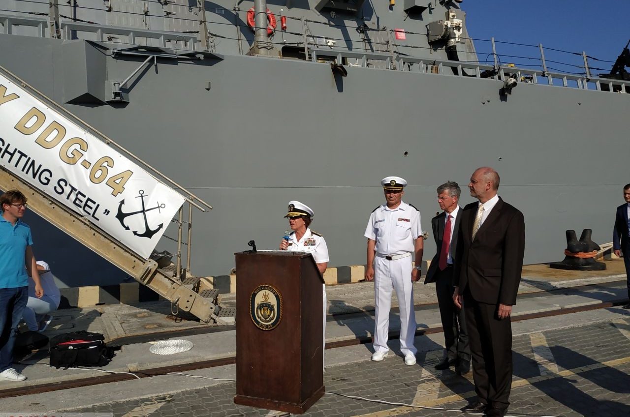 “Си Бриз-2019”: в Одессу прибыли командующая 6-м флотом США и американский посол (фото) «фото»
