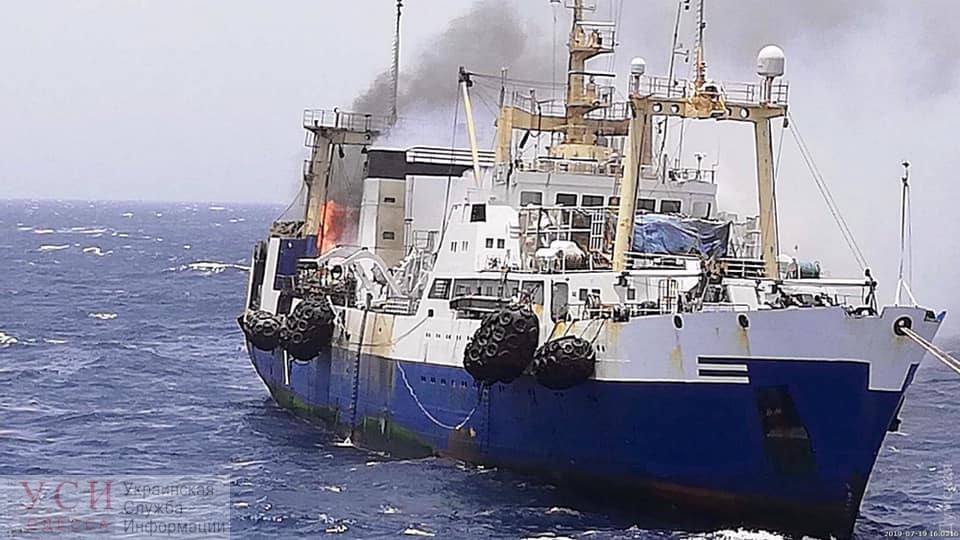 Моторист, который пропал с загоревшегося украинского судна у берегов Мавритании – погиб «фото»