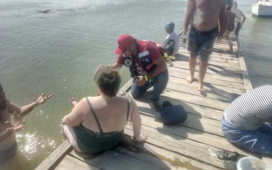 В Аккермане женщина сломала ногу, прыгнув с пирса (фото) usionline.com В Аккермане женщина сломала ногу, прыгнув с пирса (фото) «фото»