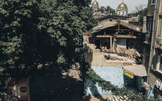 Место бедствия: дом-призрак в центре Одессы официально уже давно снесен (видео) «фото»