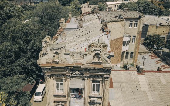 Место бедствия: жизнь на руинах памятника 19-го века в центре Одессы (фото, видео) «фото»