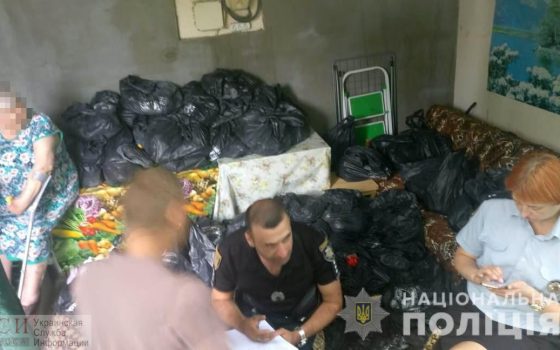 Пенсионерка раздавала продпакеты от имени кандидата в нардепы на Таирова (фото) «фото»