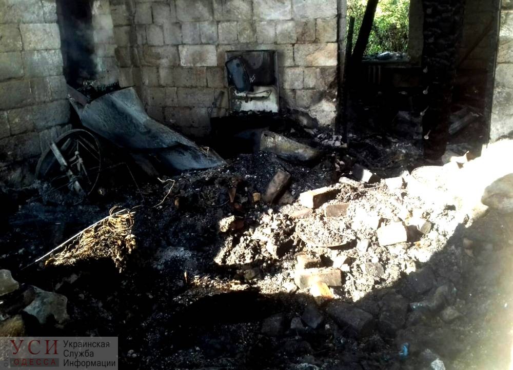 В Одесской области мужчина сгорел в собственном доме (фото) «фото»