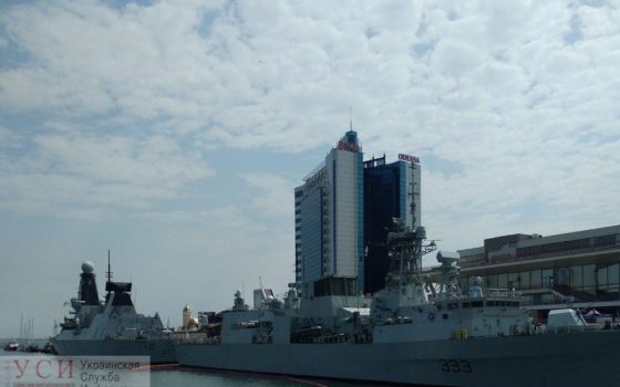 Во время военно-морских учений террористы “заминировали” Одесский морвокзал: требуют выхода кораблей НАТО (фото) «фото»