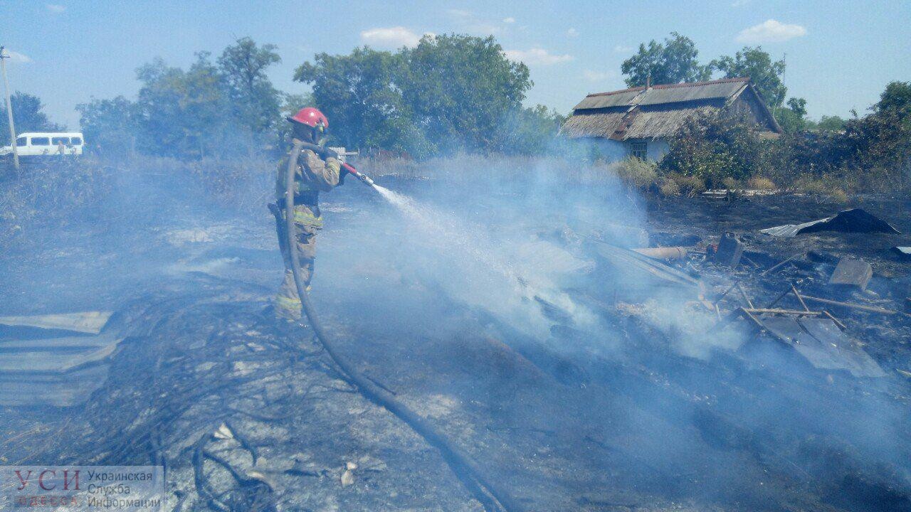 В Одесской области пожар перекинулся с сухой травы на жилой дом: есть погибшая (фото) «фото»