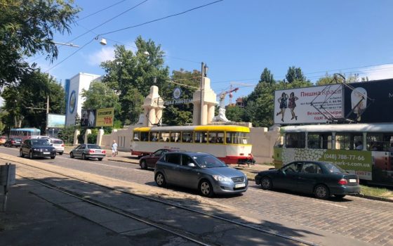 В Одессе парализована большая часть трамваев и троллейбусов (фото) ОБНОВЛЕНО «фото»