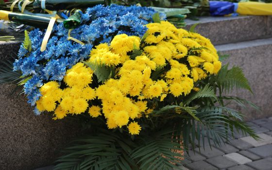 Цветы, флаги и вышиванки: Одесса празднует День Независимости у памятника Шевченко (фото, видео) «фото»