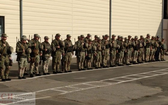 Одесский спецбатальон “Шторм” отправился на фронт (фото) «фото»