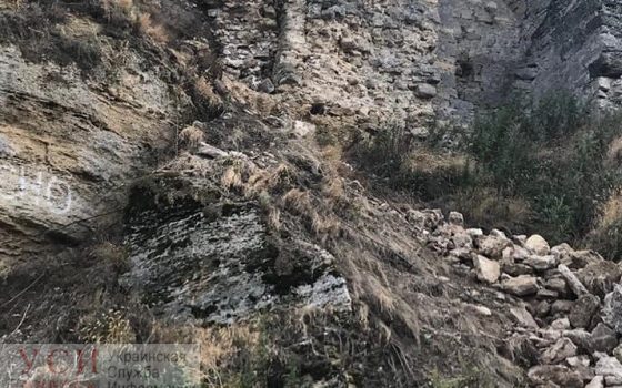 Стихия стала причиной обрушений в Аккерманской крепости (фото) «фото»