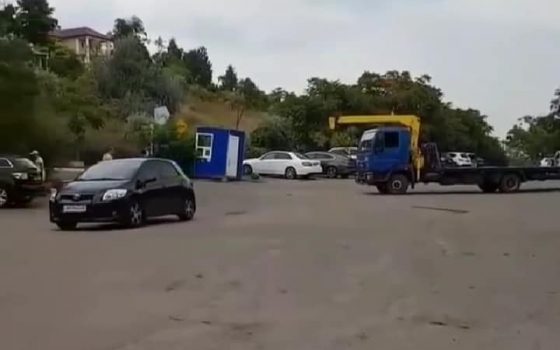 На 13-й станции Фонтана возвращают будку со шлагбаумом (фото) «фото»