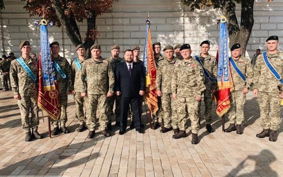 Одесская 28-я мехбригада после разногласий в Минобороны все же получила название в честь “Рыцарей Зимнего похода” (фото) «фото»