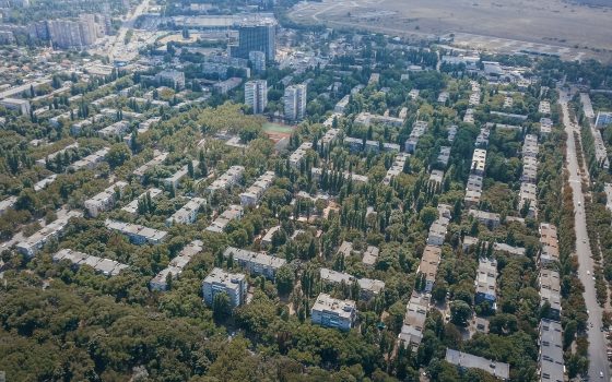 Черемушки – самые масштабные зеленые “легкие” Одессы (аэросъемка) usionline.com Черемушки – самые масштабные зеленые “легкие” Одессы (аэросъемка) «фото»