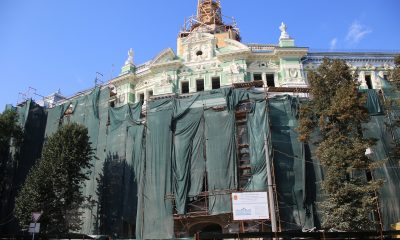 Каким будет дом Руссова после реставрации: часть фасада исторического здания уже открыта (фото) usionline.com Каким будет дом Руссова после реставрации: часть фасада исторического здания уже открыта (фото) «фото»