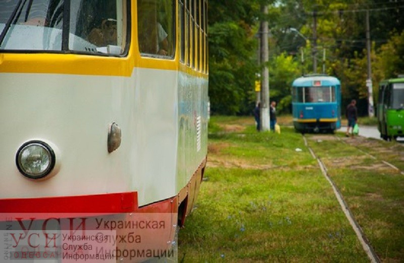 На 1-й станции Люстдорфской дороги по техническим причинам остановились трамваи «фото»