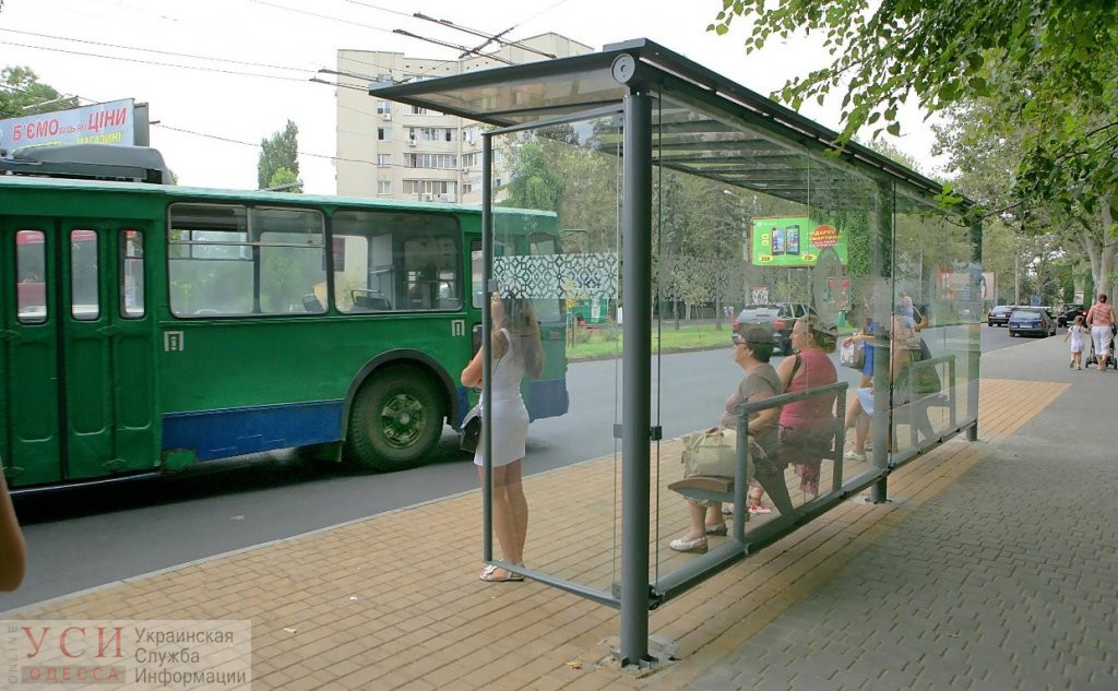 В Одессе установят 50 новых остановок общественного транспорта «фото»