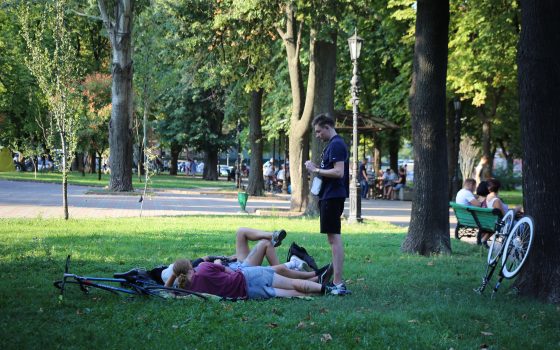 Променад одесситов в первый день осени (фото) «фото»