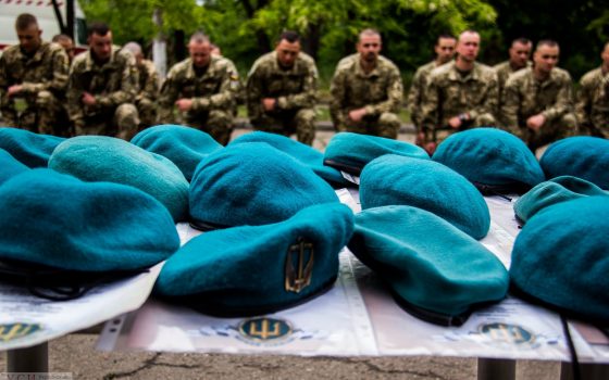“Быть верным всегда”: одесская бригада морпехов отметила годовщину на фронте (фото) usionline.com “Быть верным всегда”: одесская бригада морпехов отметила годовщину на фронте (фото) «фото»