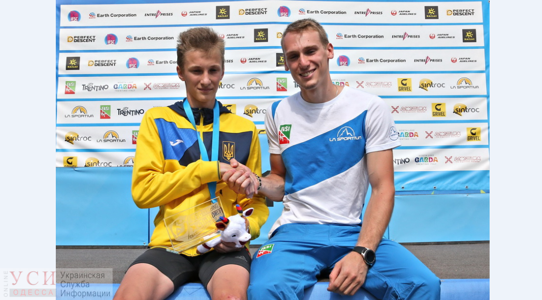Одессит стал чемпионом мира по скалолазанию среди юниоров «фото»