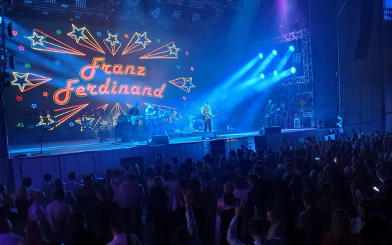 Под Одессой выступила всемирно известная рок-группа Franz Ferdinand (фото, видео) «фото»