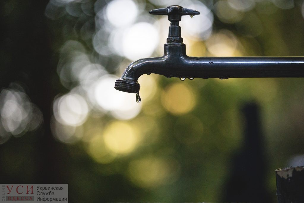 Из-за ремонта водопровода почти вся Одесса проведет день без воды «фото»