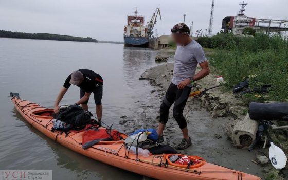 Двое граждан Нидерландов приплыли на каяках в Рени, чтобы выпить кофе, но были задержаны пограничниками «фото»
