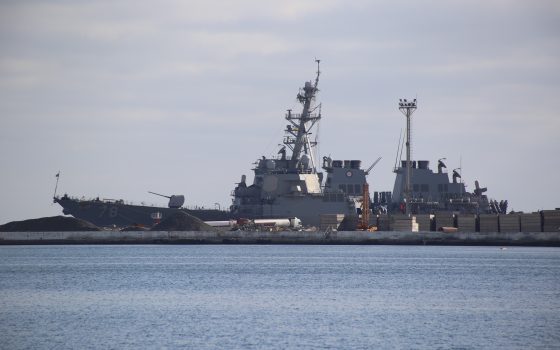 В порт Одессы зашел американский ракетный эсминец USS Porter (фото, видео) usionline.com В порт Одессы зашел американский ракетный эсминец USS Porter (фото, видео) «фото»
