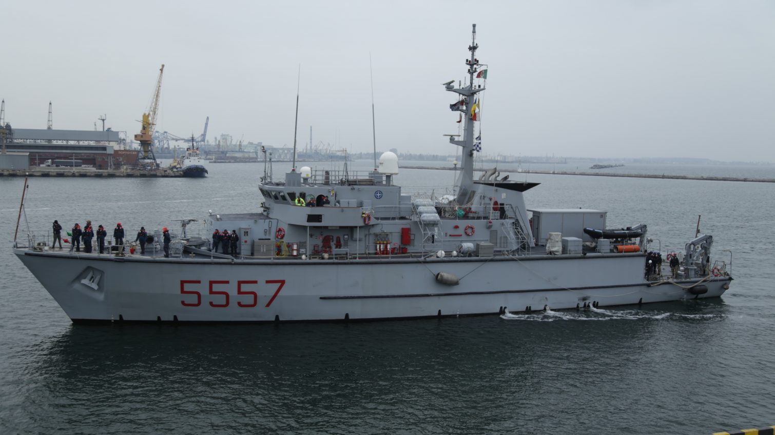В порту Одессы пришвартовались военные корабли четырех стран НАТО (фото, видео) «фото»