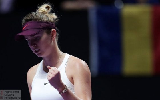 Одесская теннисистка Свитолина вышла в полуфинал Итогового турнира WTA «фото»