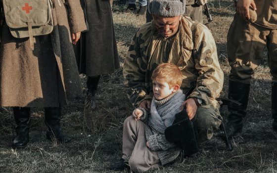 В Нерубайском реконструкторы разыграли бой партизан и нацистов (фото, видео) «фото»