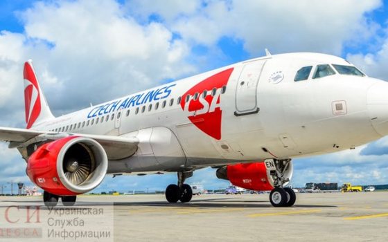 Czech Airlines продолжит летать из Праги в Одессу зимой «фото»