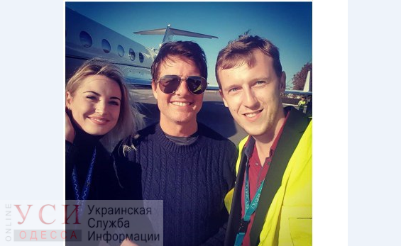 Том Круз прибыл в Одессу на личном самолете, актера видели в центре города «фото»